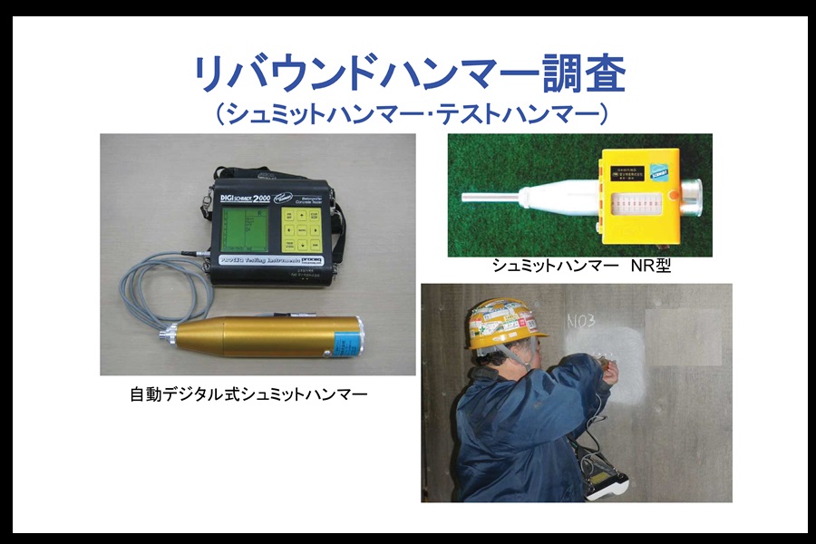 リバウンドハンマー試験（圧縮強度推定）　資料